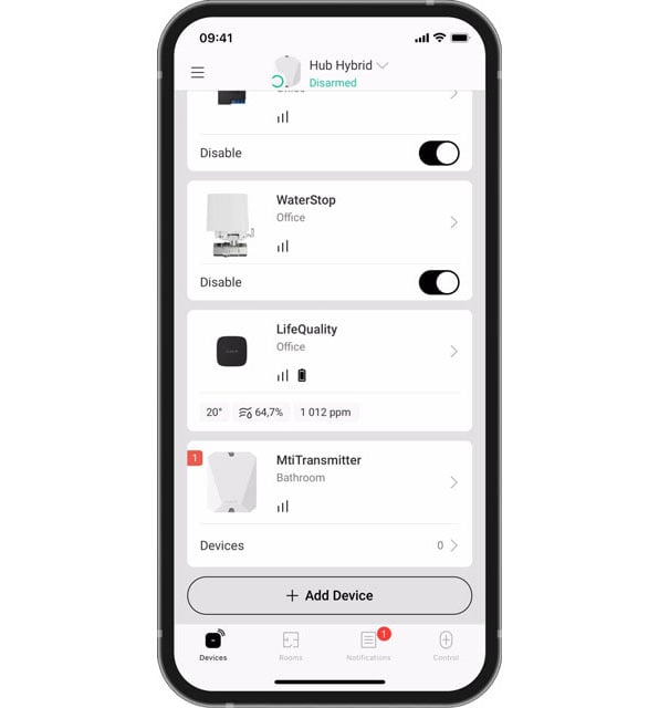 Configuration à distance