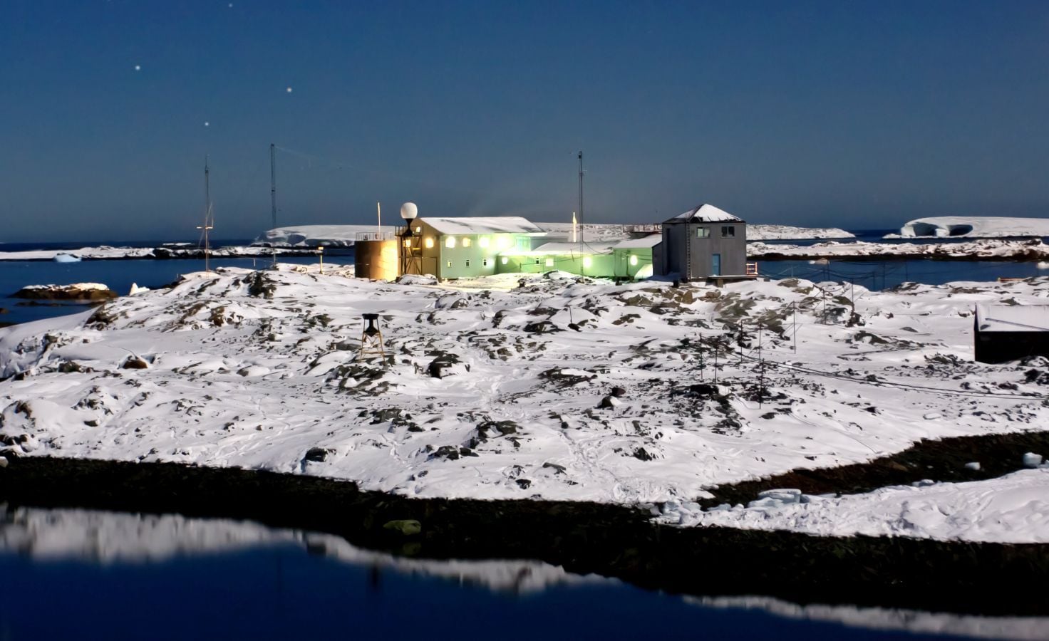 Fire protection in Antarctica