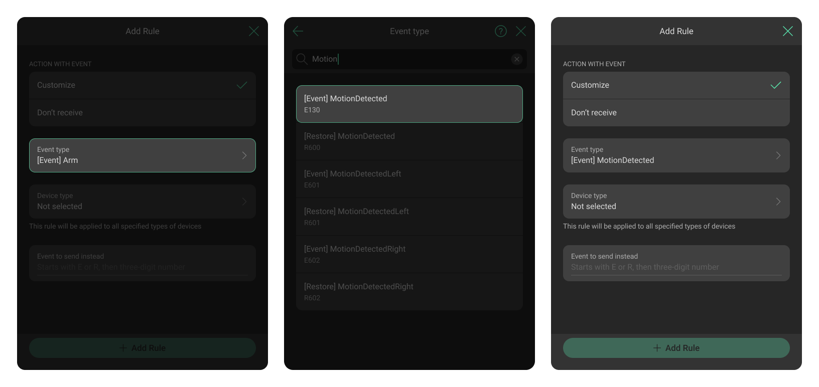 Contact ID code