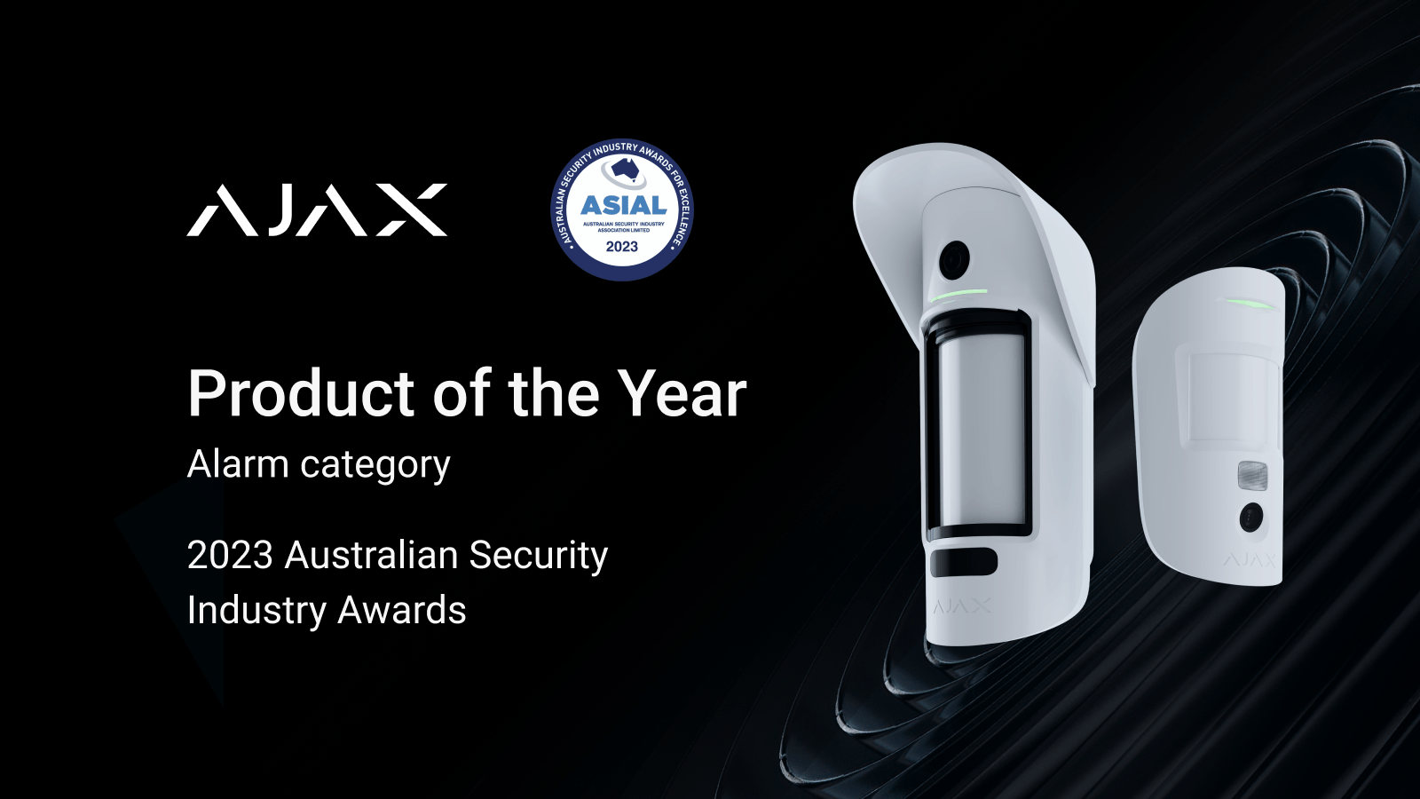 O MotionCam (PhOD) e o MotionCam Outdoor (PhOD) ganham os Australian Security Industry Awards 2023