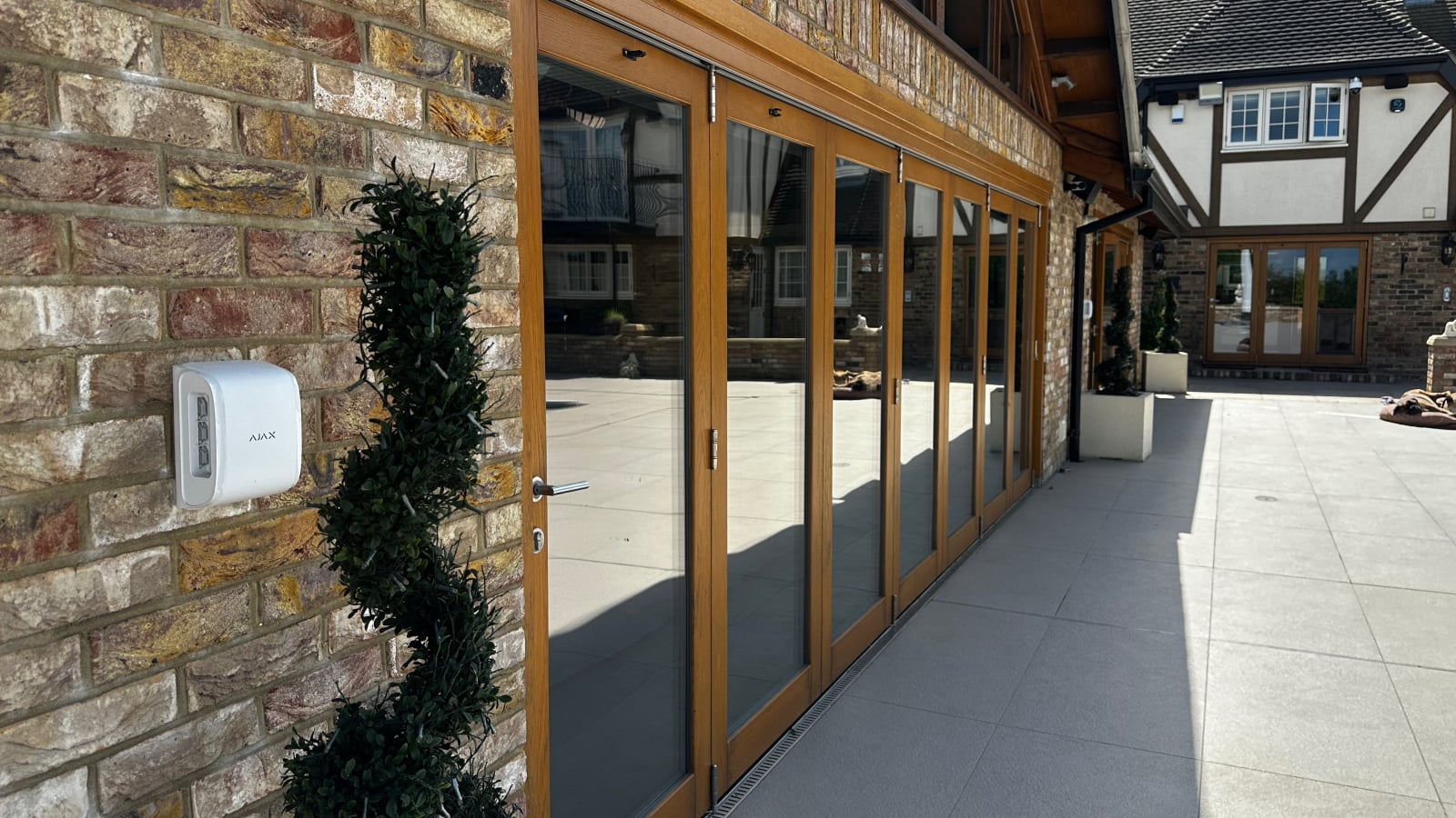 Layered security for a private residence