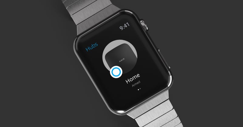 So verwalten Sie das Ajax-Sicherheitssystem mit Ihrer Apple Watch