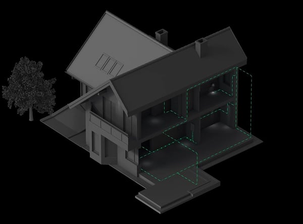 Power shutdown in case of fire