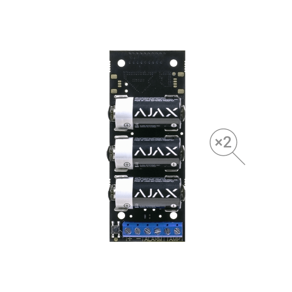 ajax transmitter keyarm zone