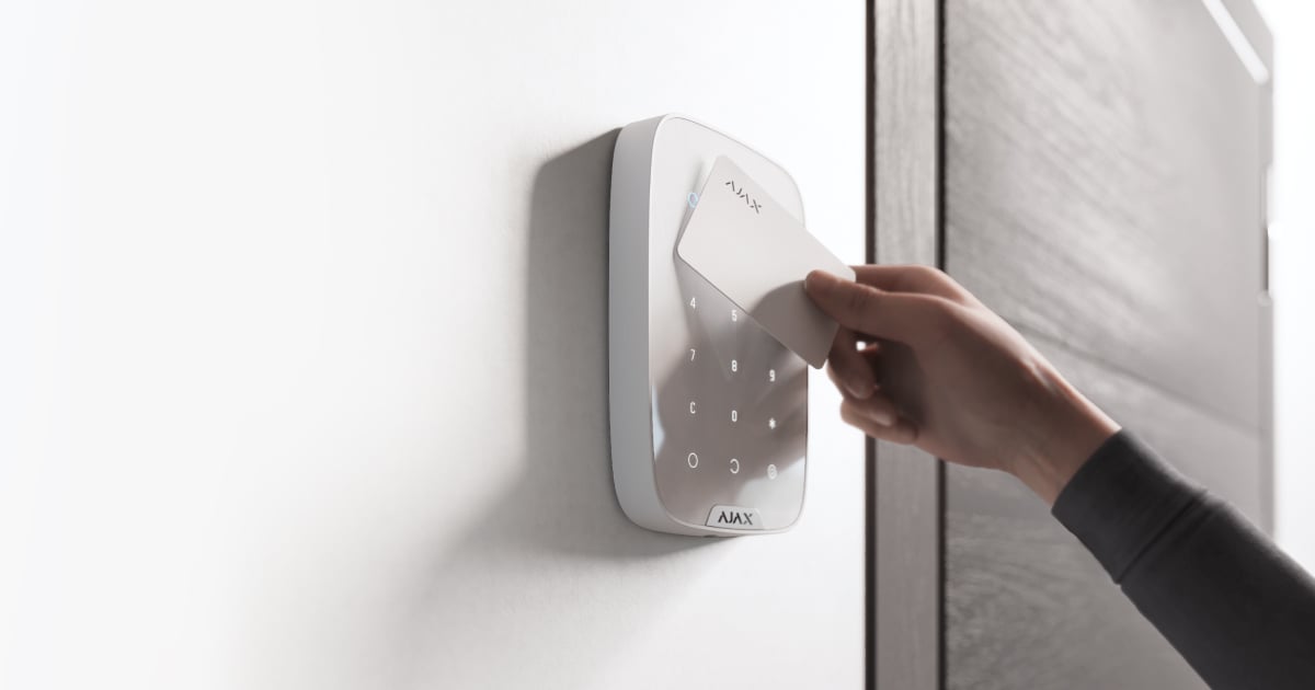 ajax keypad plus