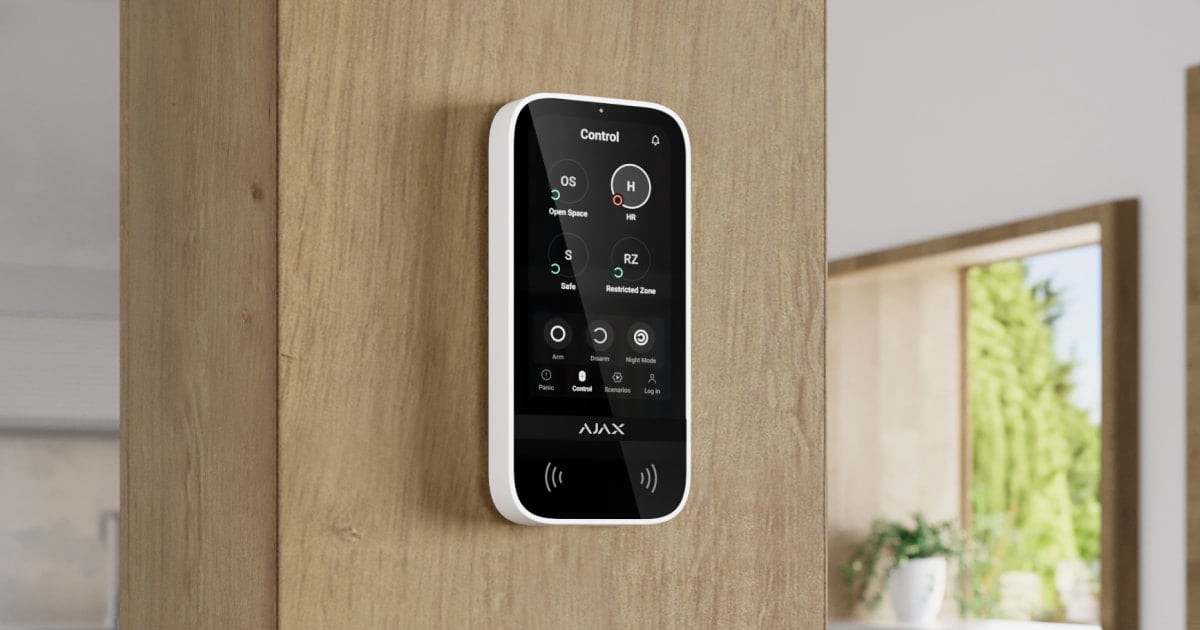 KeyPad TouchScreen Jeweller user manual