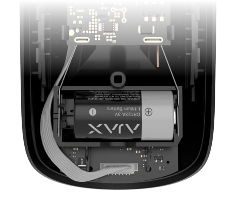 Pre-installed battery 