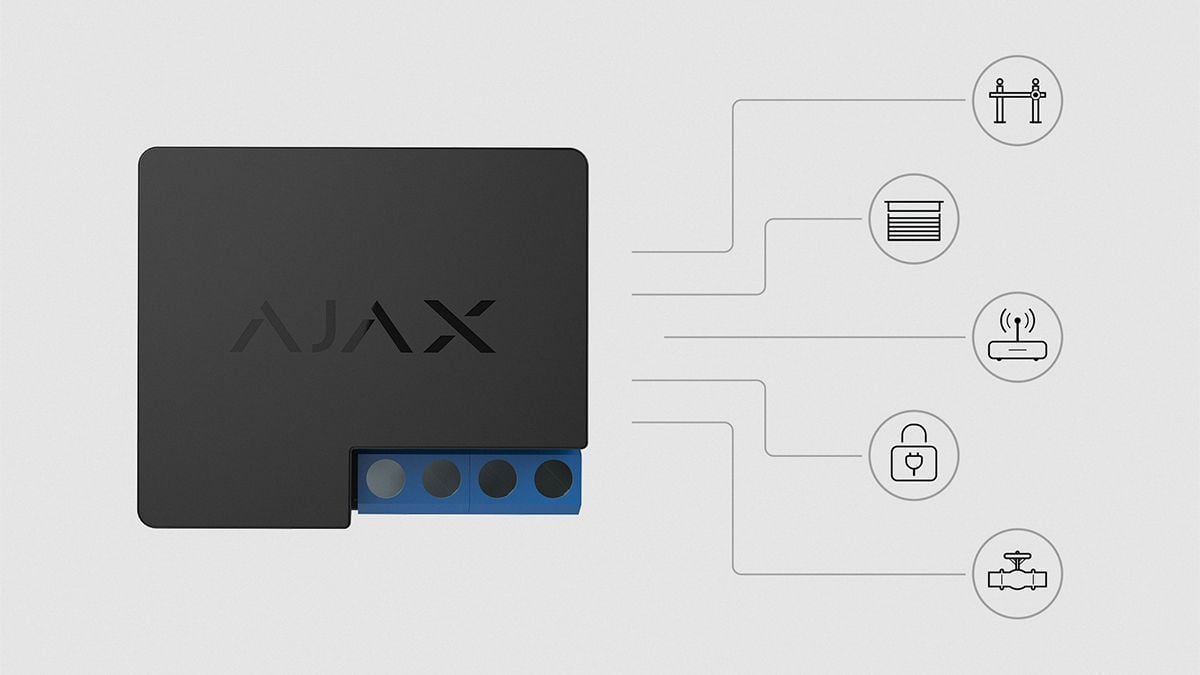 Ajax Relay: impulse for smart home