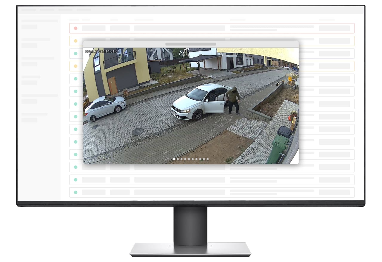 Foto della telecamera