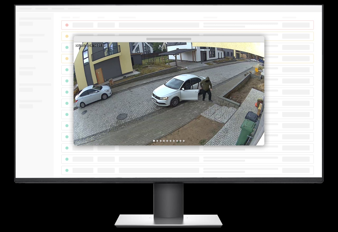 Photo alarm verification by scenarios