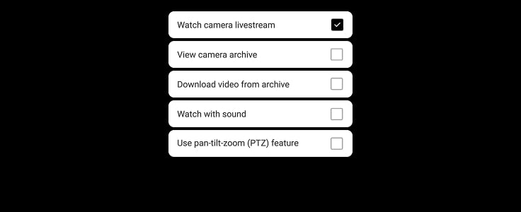 User-controlled system
