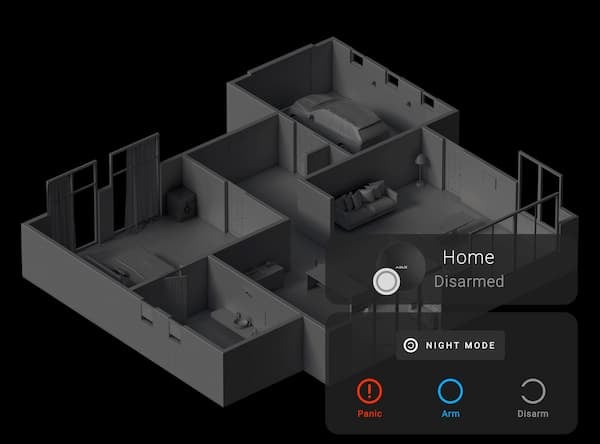 Automatic water shutoff when the system is armed/disarmed