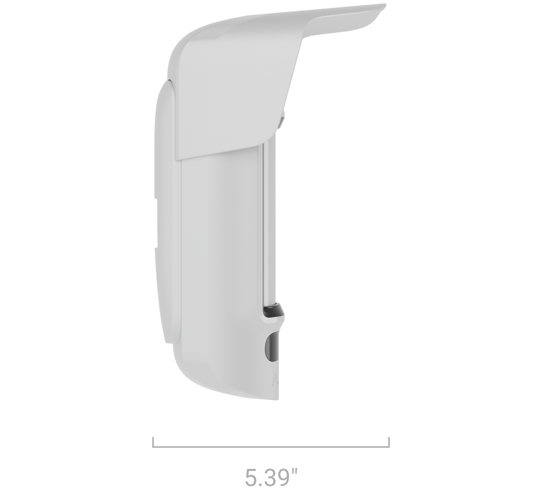 Side without the swivel mount