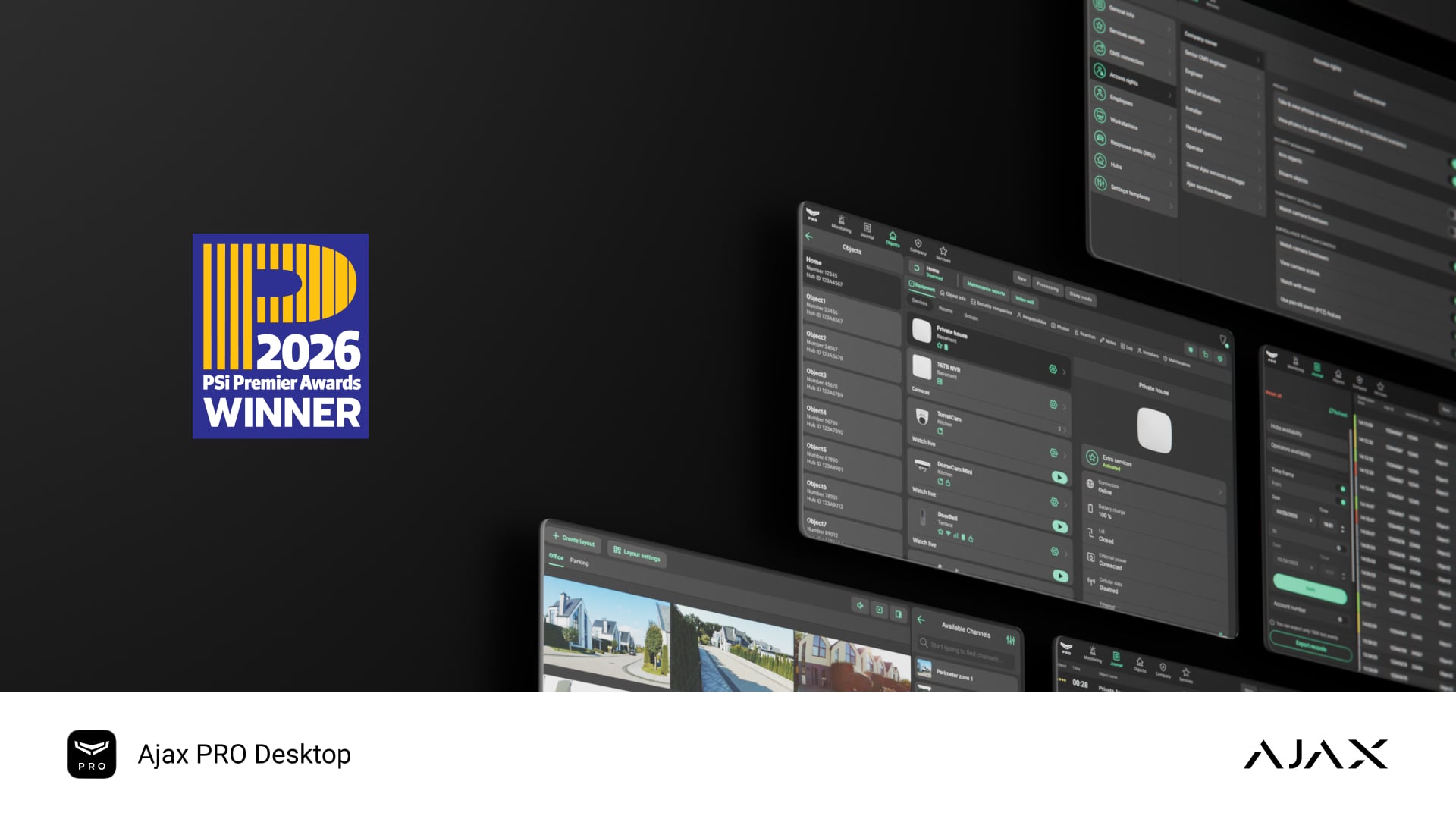Ajax PRO Desktop wins at the 2026 PSI Premier Awards