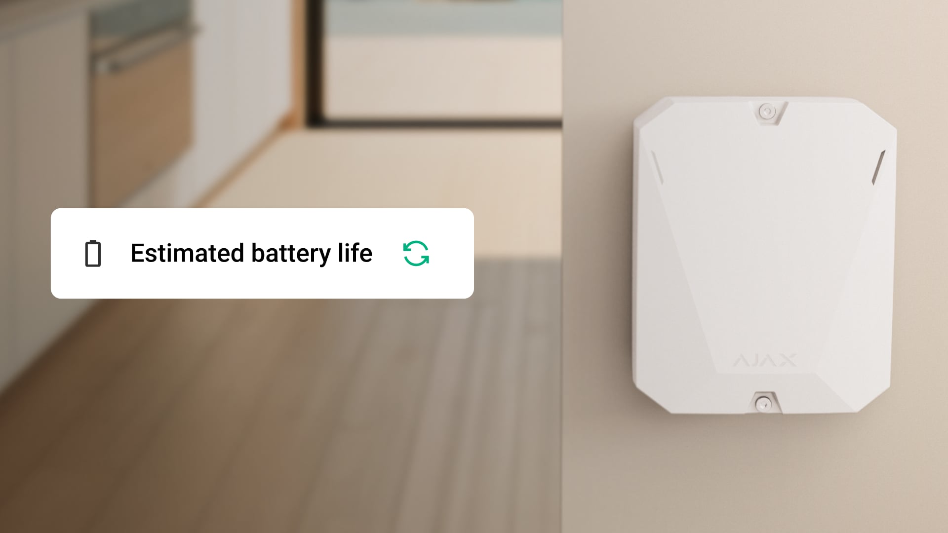 Battery life estimation for Hub BP Jeweller now in Ajax PRO Desktop