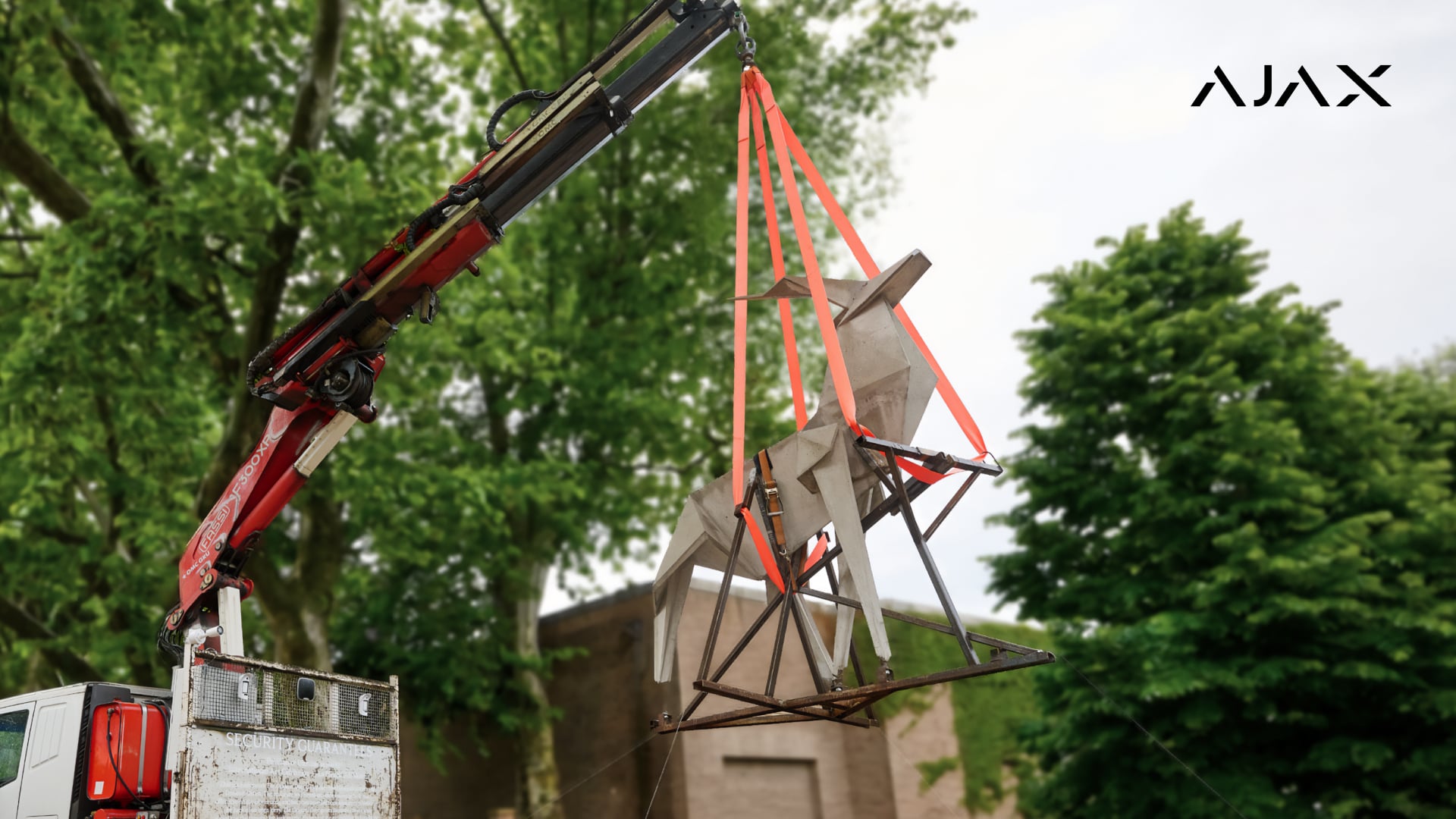 Ajax Systems protects the Origami Deer sculpture at the Biennale Arte 2026