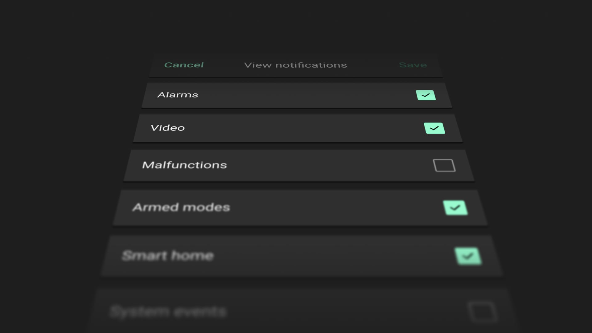 Meer flexibiliteit bij het beheren van meldingen van de Ajax-app