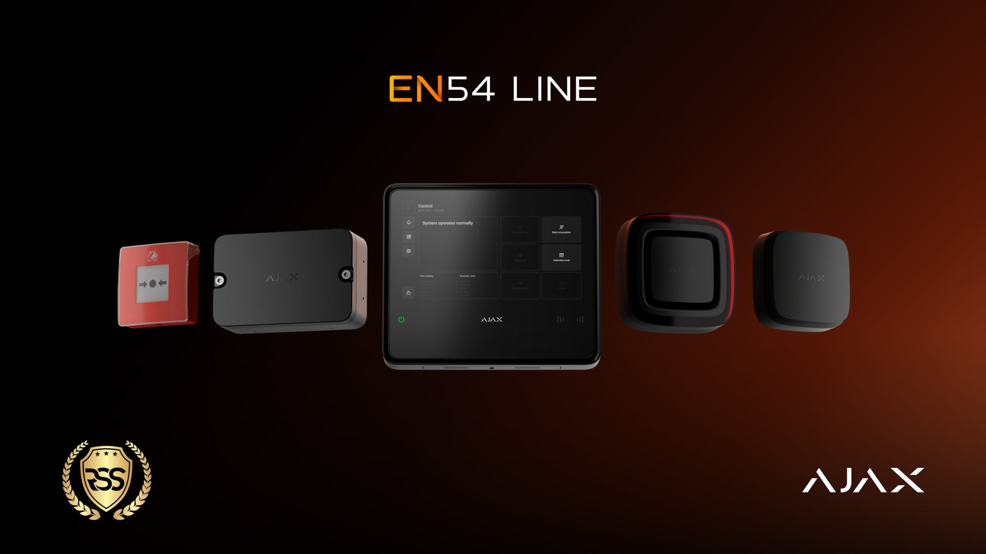 Ajax EN54 Line est récompensée lors des Romanian Security Summit Awards 2025