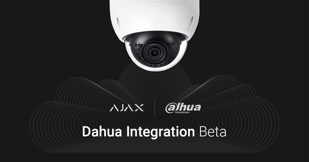 How to connect a Dahua video recorder or camera to Ajax