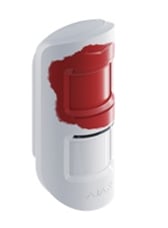 Detection of taping or painting of one lens