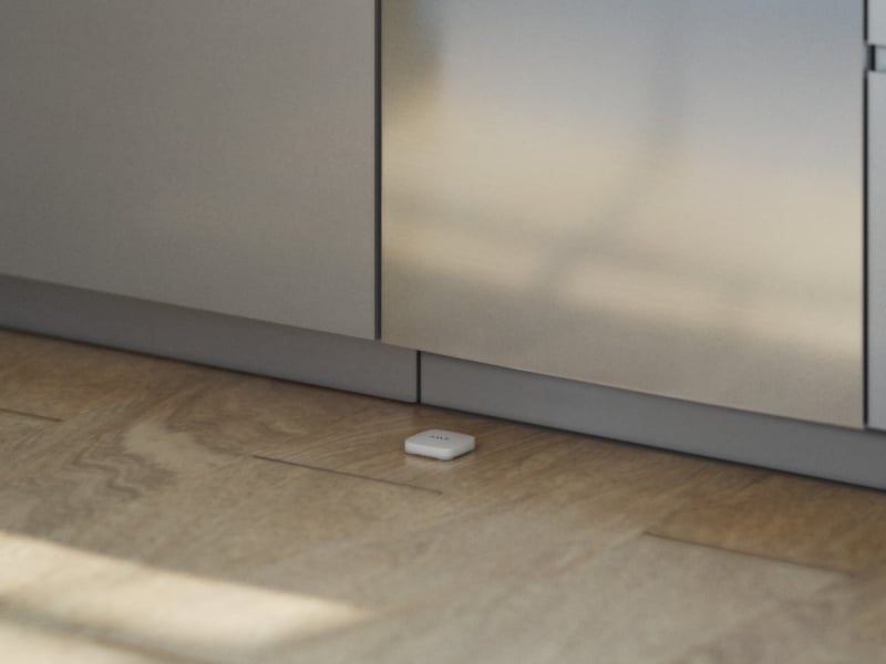 Under the dishwasher