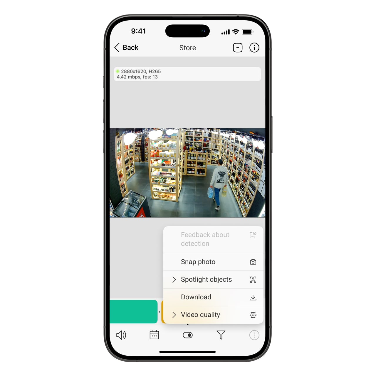 Quick export options