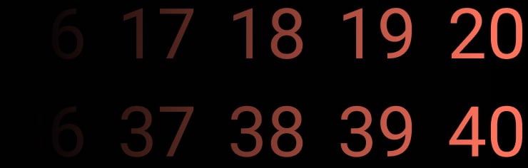 40 zonas de incêndio