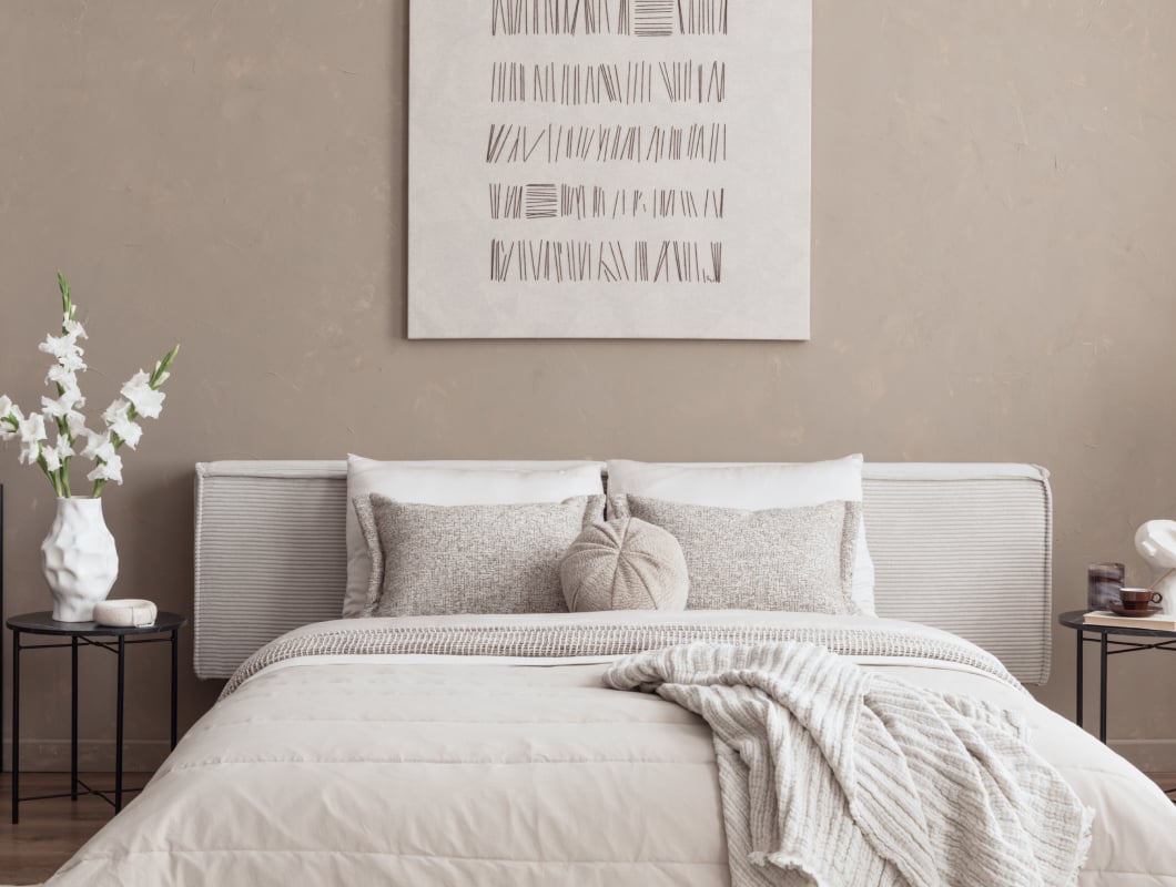 Guest bedrooms.