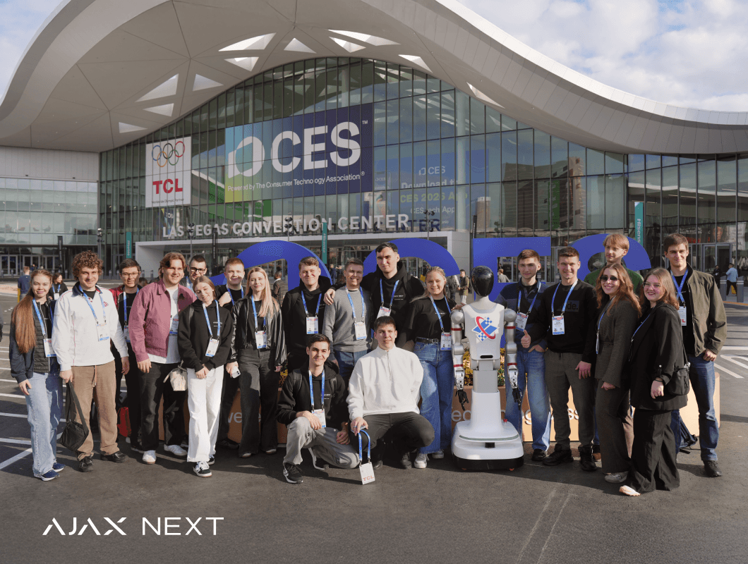 Des étudiants ukrainiens ont participé au CES : le plus grand salon technologique au monde, à Las Vegas