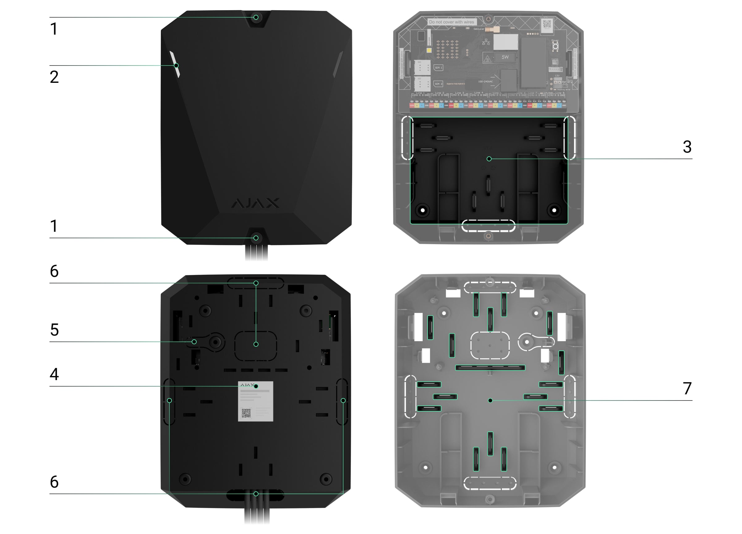 Casing elements