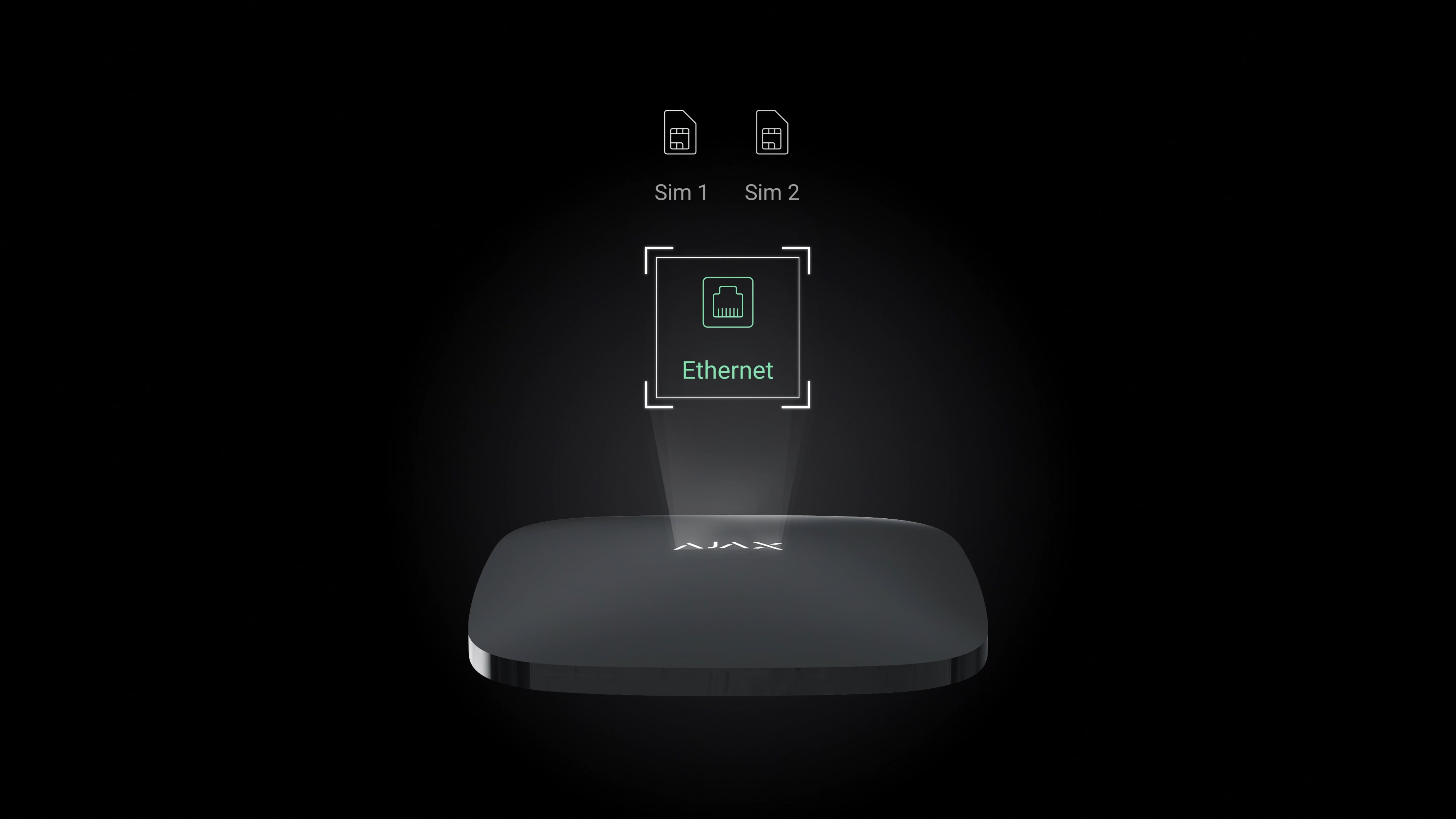 Always connected — via cable and cellular networks