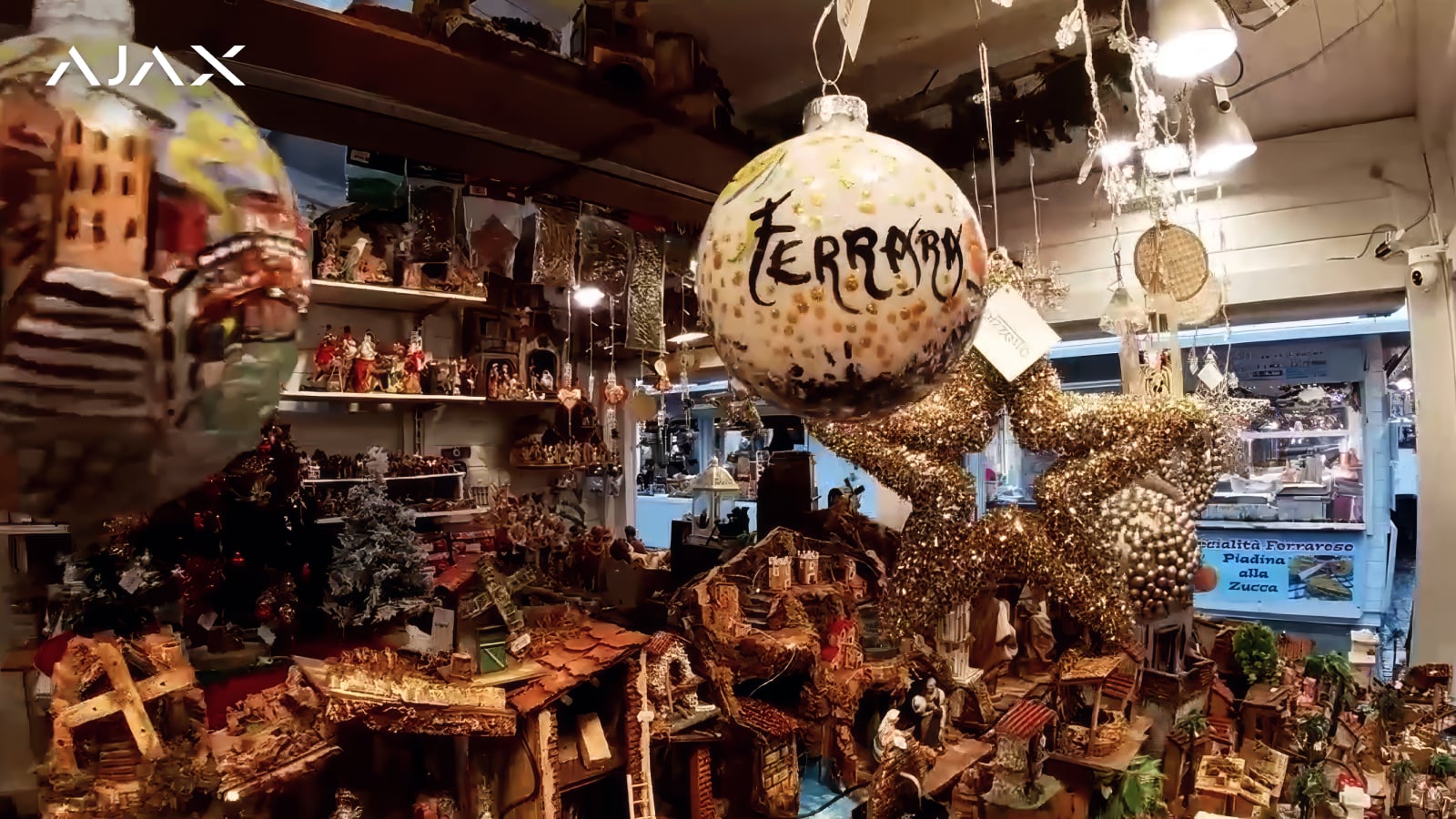 Temporary Christmas stalls are vulnerable to theft, damage, and other security risks