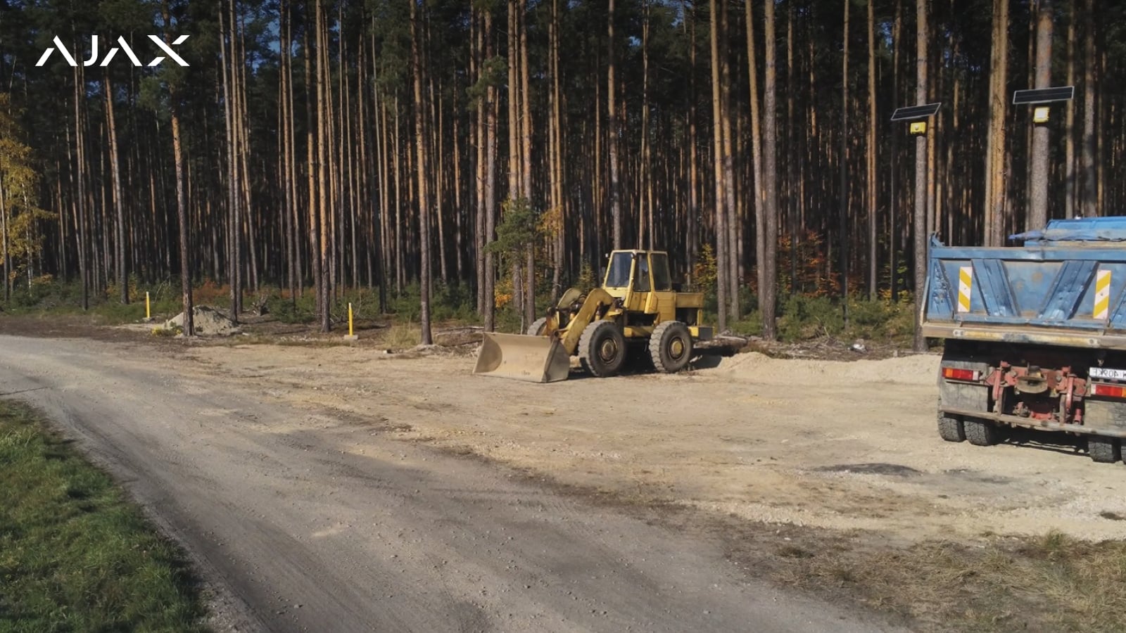 AlarmPost, AlarmCam, and AlarmBox installed on-site