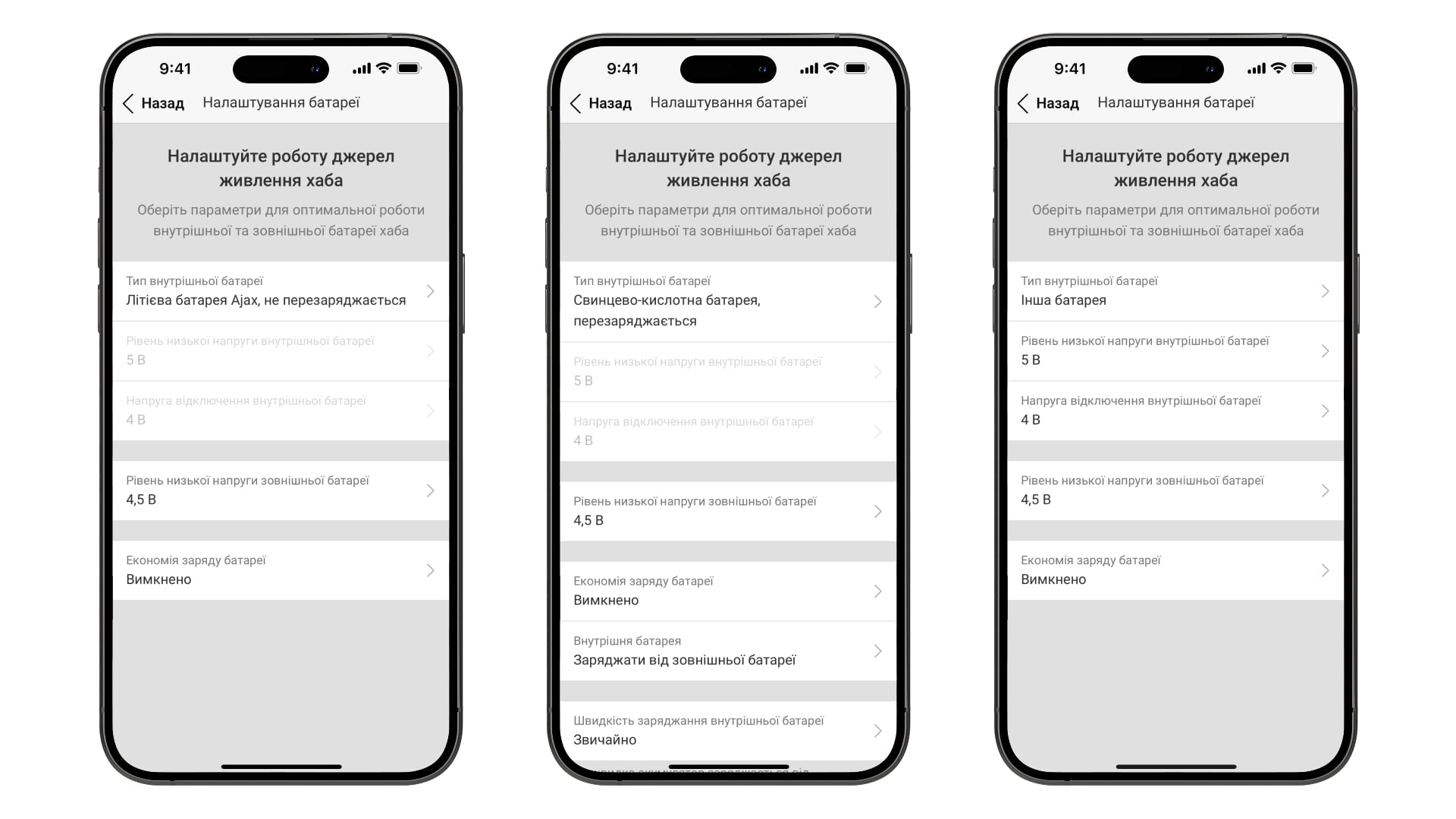 Налаштування режиму BPS у застосунках Ajax