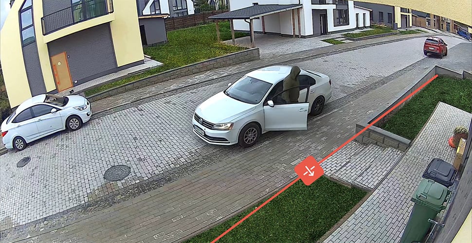 Line crossing detection