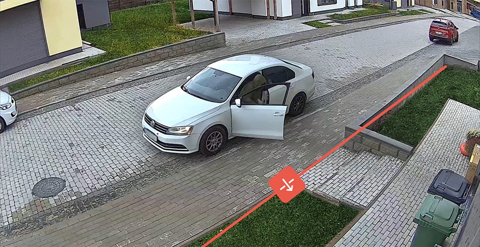 Line crossing detection