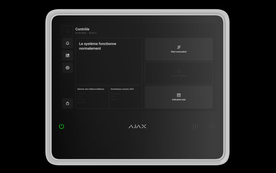 Écran tactile IPS de 10,1”