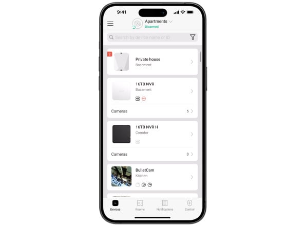 Zoekfunctie en filters voor snelle navigatie