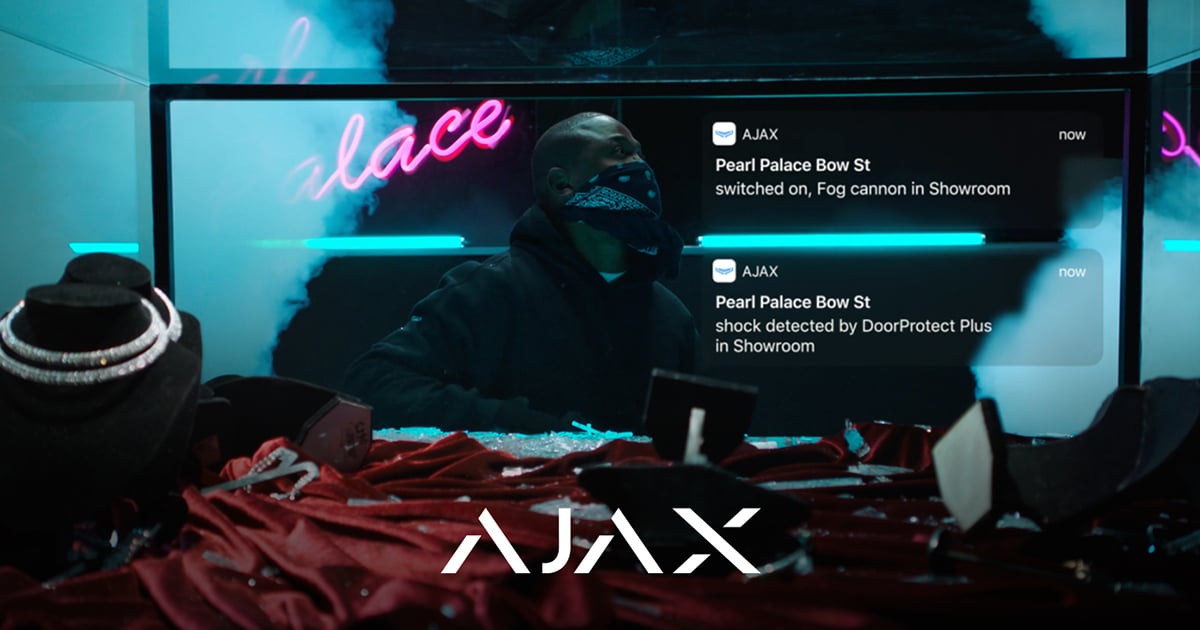 Anschließen einer Nebelmaschine an das Ajax Sicherheitssystem