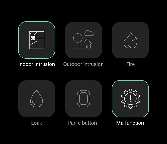 Filtragem de eventos