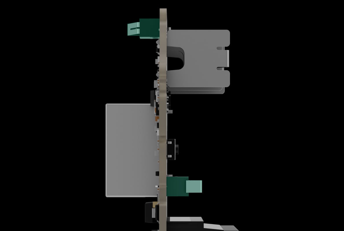 Dwa przycisku styku antysabotażowego