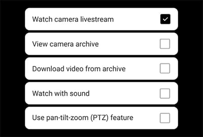 User-controlled access to video content