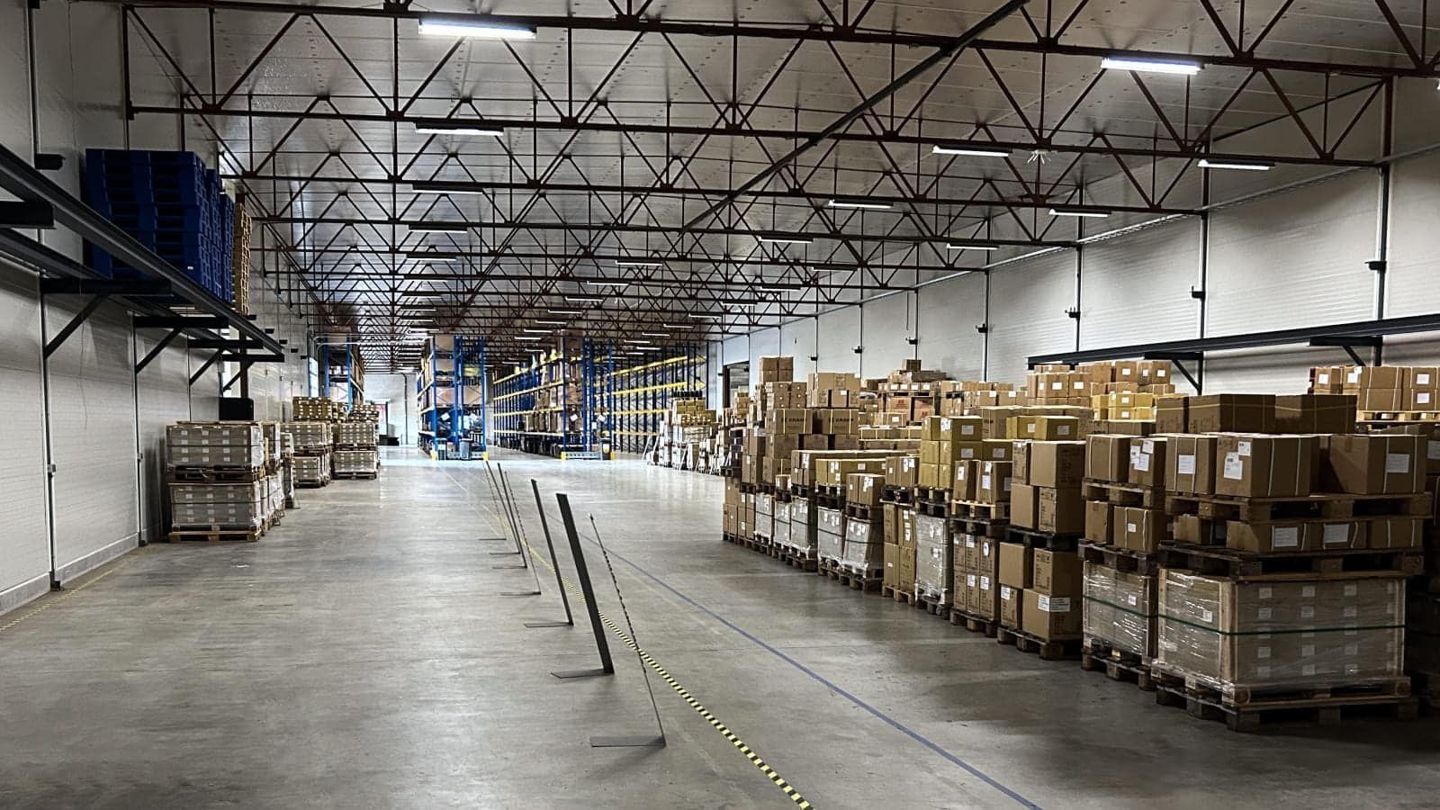 Efficient warehouse protection